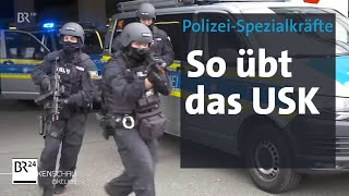 PolizeiSpezialkräfte Einblick in das USK Nürnberg  BR24 [upl. by Ahsenom]