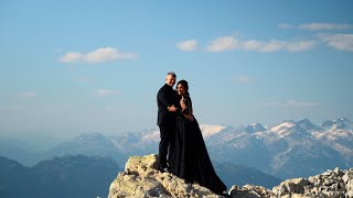 Whistler Helicopter Elopement  Melody  Darrick  Highlight Film [upl. by Genny]