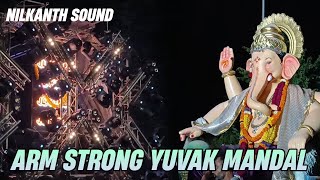 ARM STRONG YUVAK MANDAL  GANPATI AAGMAN 2024  AYM  NILKANTH SOUND  JL KING  TARSALI [upl. by Bertram867]