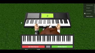 JoJos Bizarre Adventure Golden Wind Giornos Theme  Roblox Piano TutorialSheets in Description [upl. by Ahsaret]