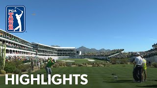 Best shots from No 16 at 2020 Waste Management Phoenix Open 2020 [upl. by Eiznikam]