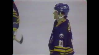 Gilbert Perreault Goal  Sabres vs Oilers 31585 [upl. by Maisel]