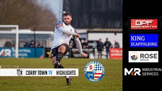 MATCH HIGHLIGHTS RUSHDEN amp DIAMONDS V CORBY TOWN FA CUP REPLAY [upl. by Rosenkrantz917]