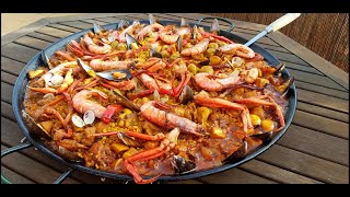 Cómo hacer Paella Mixta [upl. by Crellen838]