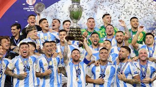 Copa America 2024 Final Highlights Argentina Beat Colombia 10 Clinch BackToBack Titles [upl. by Jariah]