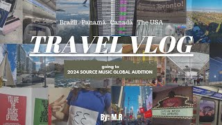 travel vlog going to do 2024 SOURCE MUSIC GLOBAL AUDITION [upl. by Hertberg]