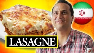 STRANIERI mangiano LASAGNE ITALIANE per la PRIMA volta  thepillow [upl. by Ardnajela]