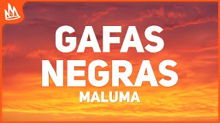 Maluma J Balvin – Gafas Negras Letra [upl. by Iveel450]