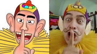 Bum Bum Bole Full Video fanny Drawing Meme l Tare Zameen Par Shaan Aamir Khan [upl. by Laamaj]