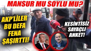 Mansur Yavaş mı Süleyman Soylu mu Ankaralılardan Şaşkına Çeviren Anket AKPliler Bile Veto Etti [upl. by Einnol]