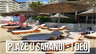 PLAŽE u centru Sarande i BESPLATNA gradska plaža  Plaže u Sarandi  I deo [upl. by Reave]