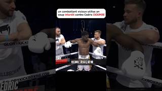 Il agresse Cedric DOUMBE et maintenant se rappel même plus de son prénom 🤣 short kickboxing karma [upl. by Ekihc]