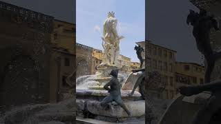 폰타나 냅튜나Fontana Del Nettuno Firenze 피렌체피렌체여행2023년20230809이탈리아여행Italyitaliafirezefontana [upl. by Nnylkcaj]