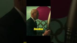 Zinedine Zidane opens the Olympics games 2024 [upl. by Itsuj]