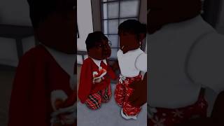 Christmas shopping with granny roblox berryavenue bloxburgroleplay [upl. by Emelia]