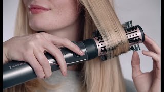 Remington Salon Collection  Rotating Hot Air MultiStyler  HowTo Create Volume Tutorial [upl. by Ahsilif]