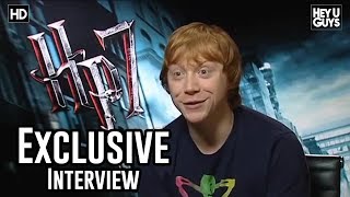 Rupert Grint Harry Potter and the Deathly Hallows  Part 1  Exclusive Interview [upl. by Bellamy]