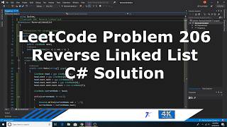 LeetCode Problem 206 Reverse linked list C solution walk through [upl. by Am]