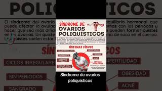 Síndrome de ovarios políquisticos [upl. by Hisbe424]