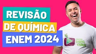 Revisão de Química  Enem 2024 [upl. by Whittemore]