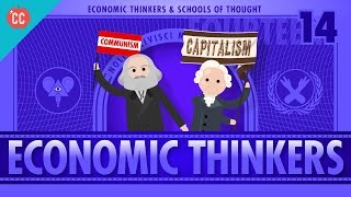 Economic Schools of Thought Crash Course Economics 14 [upl. by Lombardo]