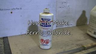 How To Make Ferric Chloride For Etching [upl. by Searle878]