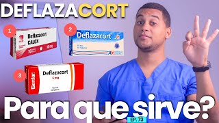 DEFLAZACORT PARA QUE SIRVE  3 COSAS  MEDICAMENTOS [upl. by Jo]