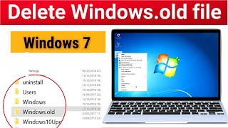 How to Delete Windowsold Folder in Windows 781011  Windowsold Folder  Windows duplicate file [upl. by Thrift]