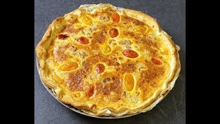 Quiche au thon quot recette facile et rapide quot [upl. by Ayita35]