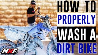 How to Properly Wash a Dirt Bike • 3 Steps to Keep Your Ride Fresh [upl. by Lorre]