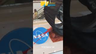 Foguete da NASA em Shopping de Ribeirão PretoSP [upl. by Nosnaj739]