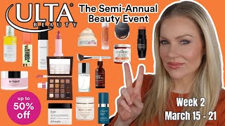 ULTA BEAUTY SEMIANNUAL BEAUTY EVENT 2024 \ WEEK 2  March 15  21 \ EVERY ITEM ON SALE [upl. by Yblocaj]