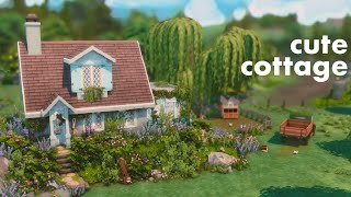 elderly couples cottage  the sims 4 speed build [upl. by Areyk881]