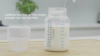 How to Prepare a Bottle with Aptamil Infant Formula [upl. by Vicki]