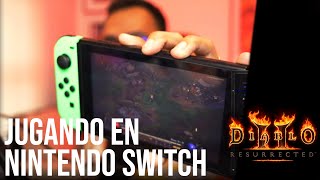 Diablo II Resurrected Gameplay on Nintendo Switch LITE [upl. by Trimble185]