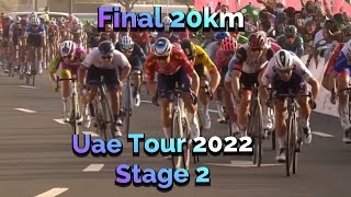 Uae Tour Stage 2 Final 20km [upl. by Esbensen]