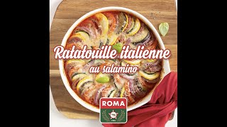 Ratatouille italienne au salamino [upl. by Akenom]