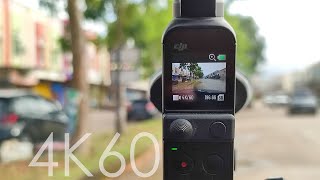 DJI Pocket 2 as dashcam  good [upl. by Nalliuq]