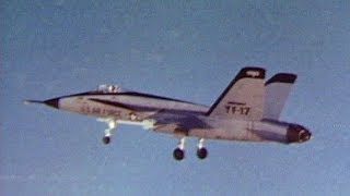 Northrop YF17 First Flight [upl. by Ilrac]