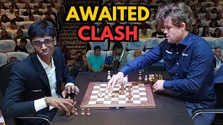 The most awaited clash in Kolkata  Pragg vs Magnus Carlsen  Tata Steel Chess India Blitz 2024 [upl. by Flagler]