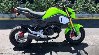 2020 Honda GROM Green [upl. by Annod]