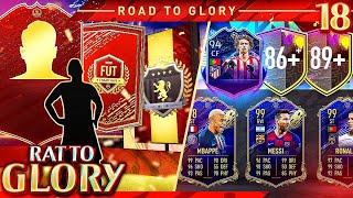 THE BIGGEST EPISODE YET WL REWARDS 2 x 89 PACK 86 PICK SBC FELIX FIFA20 PC RAT TO GLORY 18 [upl. by Rafaj]