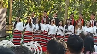 Blessing song of Vilokali amp Kaisuangchap by Makuiluangdi choir on 15th November 2024 Noune Resort [upl. by Anailuy150]