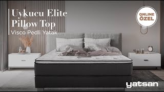 Uykucu Elite Pillow Top Visco Pedli Yatak  Yatsan [upl. by Asilehc]