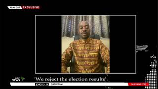 CCC leader Nelson Chamisa rejects election results [upl. by Ayotas]