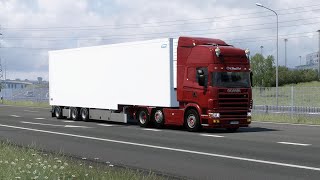 ETS2 141  Euro Truck Simulator 2  Scania 4 series  Warszawa PL to Kaunas LT [upl. by Vickie]