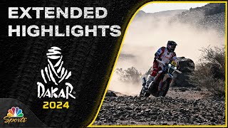 Stage 10  2024 Dakar Rally  EXTENDED HIGHLIGHTS  11724  Motorsports on NBC [upl. by Eoj]