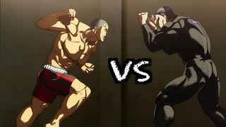 Kanoh Agito vs Ohkubo Naoya DUBBED Kengan Ashura HD The Fang of Metsudo vs The King of Combat [upl. by Tod175]