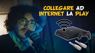 come COLLEGARE AD INTERNET LA PLAYSTATION  WIFI O ETHERNET  PS3  PS4  PS5 [upl. by Lupe]