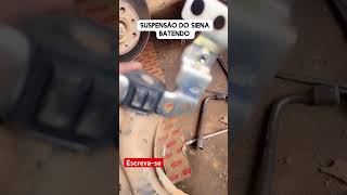 Suspensão do siena batendo revisao carro suspensao buchaL siena motor oficina mecanica [upl. by Touber]